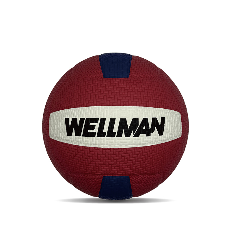 Vævet mønster fugtighedabsorberende sport original pu læder volleyball bold