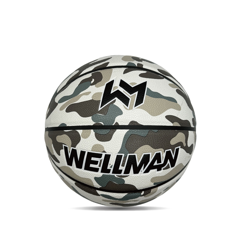 Indendørs/udendørs hygroskopicitet PU Farverig trykt sportsbasketball