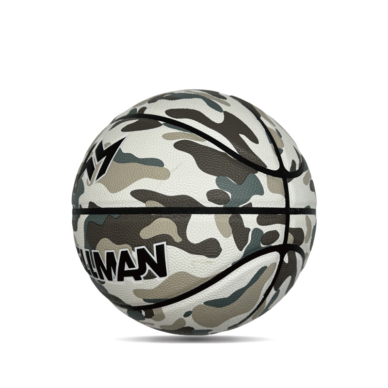 Indendørs/udendørs hygroskopicitet PU Farverig trykt sportsbasketball