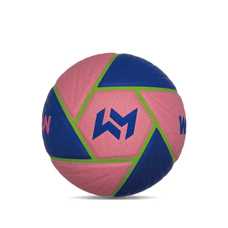 Individuelt designet speciel formet indendørs udendørs træningsfugtighedsabsorberende pu basketball