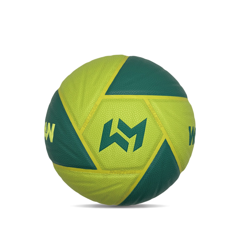 Individuelt designet speciel formet indendørs udendørs træningsfugtighedsabsorberende pu basketball