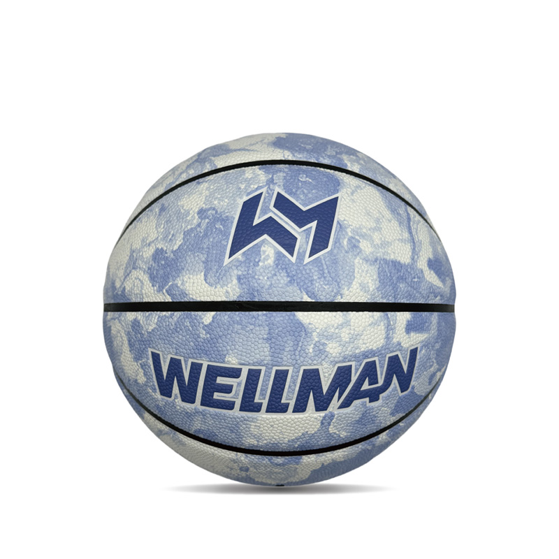 Indendørs/udendørs hygroskopicitet PU Farverig trykt sportsbasketball