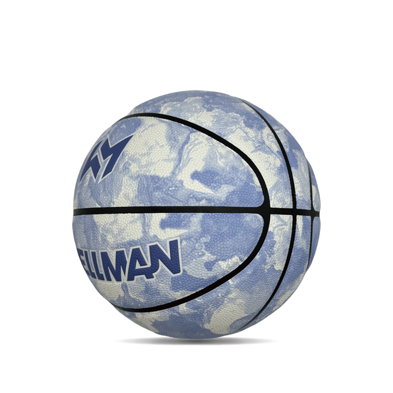 Indendørs/udendørs hygroskopicitet PU Farverig trykt sportsbasketball