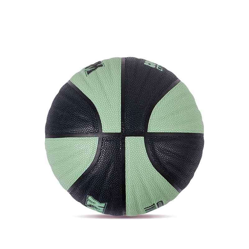 Holdbart bølgedesign Great Grip Moisture-Absorbering Pu Leather Basketball Ball Indoor/Outdoor Use