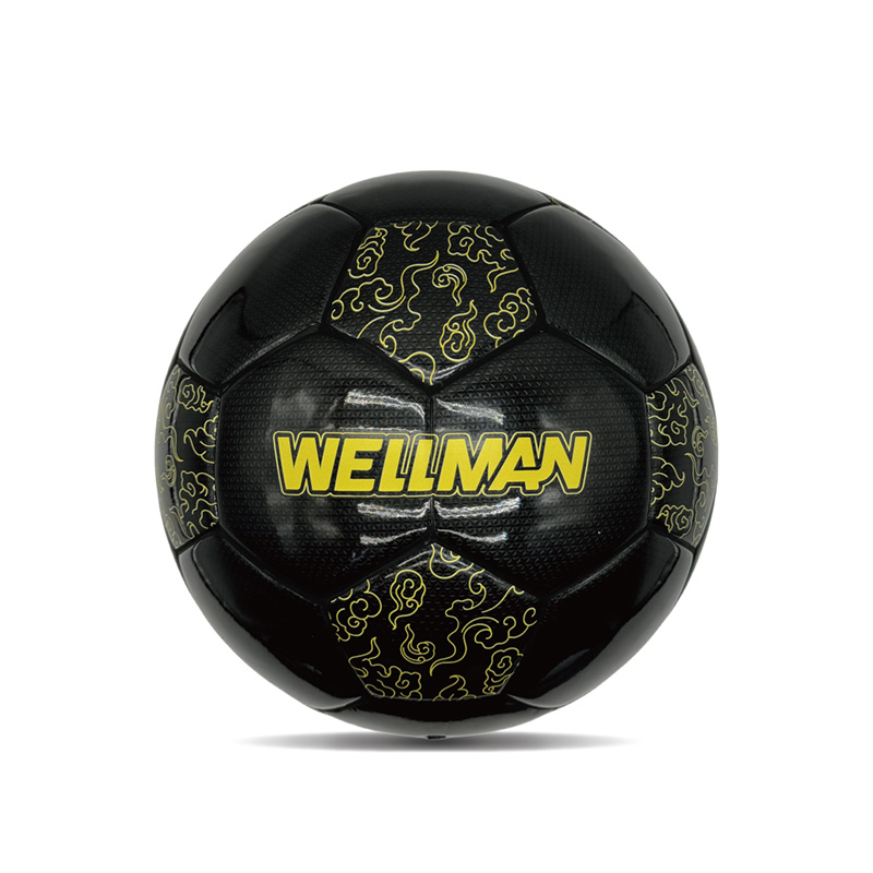 Dobbelt spejl tilpasset trykte fodbolde skinnende personaliserede fodboldbold Officiel størrelse 5