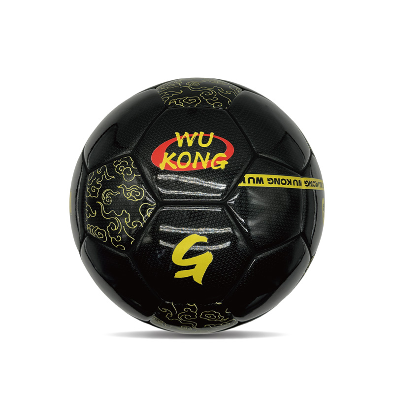 Dobbelt spejl tilpasset trykte fodbolde skinnende personaliserede fodboldbold Officiel størrelse 5