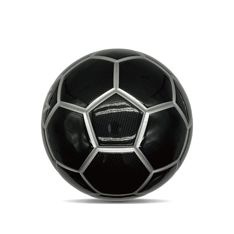 Dobbelt spejl tilpasset trykte fodbolde skinnende personaliserede fodboldbold Officiel størrelse 5