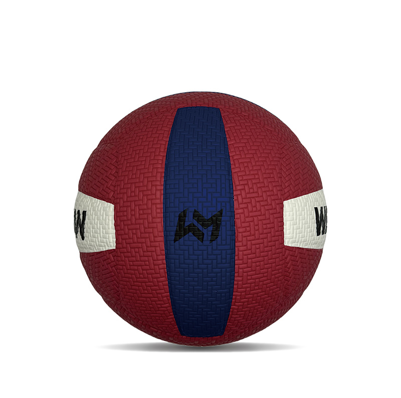 Vævet mønster fugtighedabsorberende sport original pu læder volleyball bold